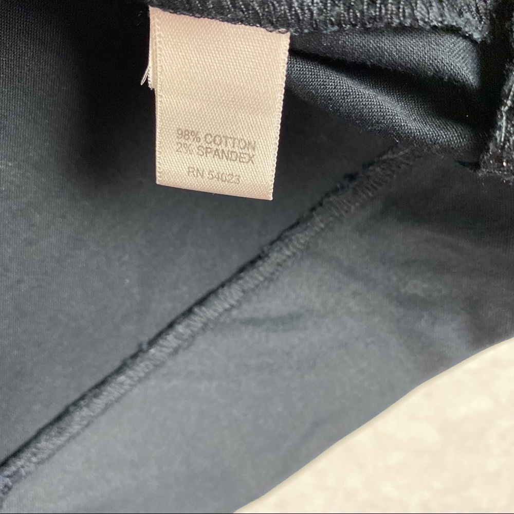 Banana Republic Black Midi Pencil Skirt Size 6 - Picture 6 of 8